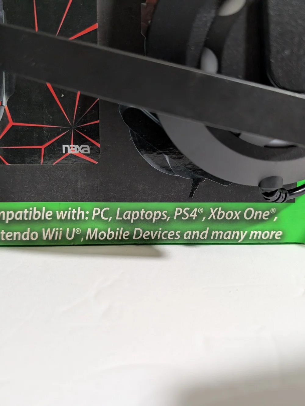 Naxa 4-in-One Professional Gaming Combo - Black and Green